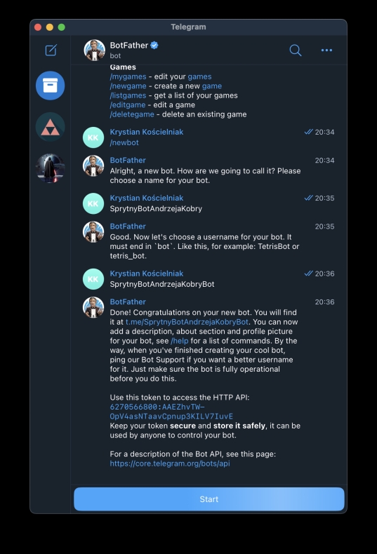 Telegram下载后收不到通知